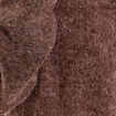 Pull oversize col rond manches longues marron clair femme