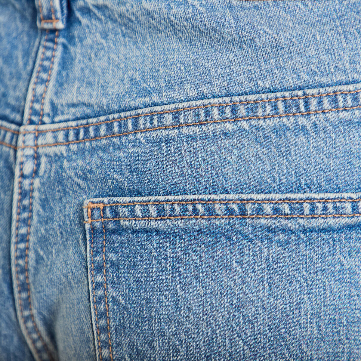Jeans baggy taille basse denim triple stone femme