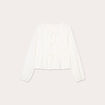 Blouse broderie anglaise ecru femme