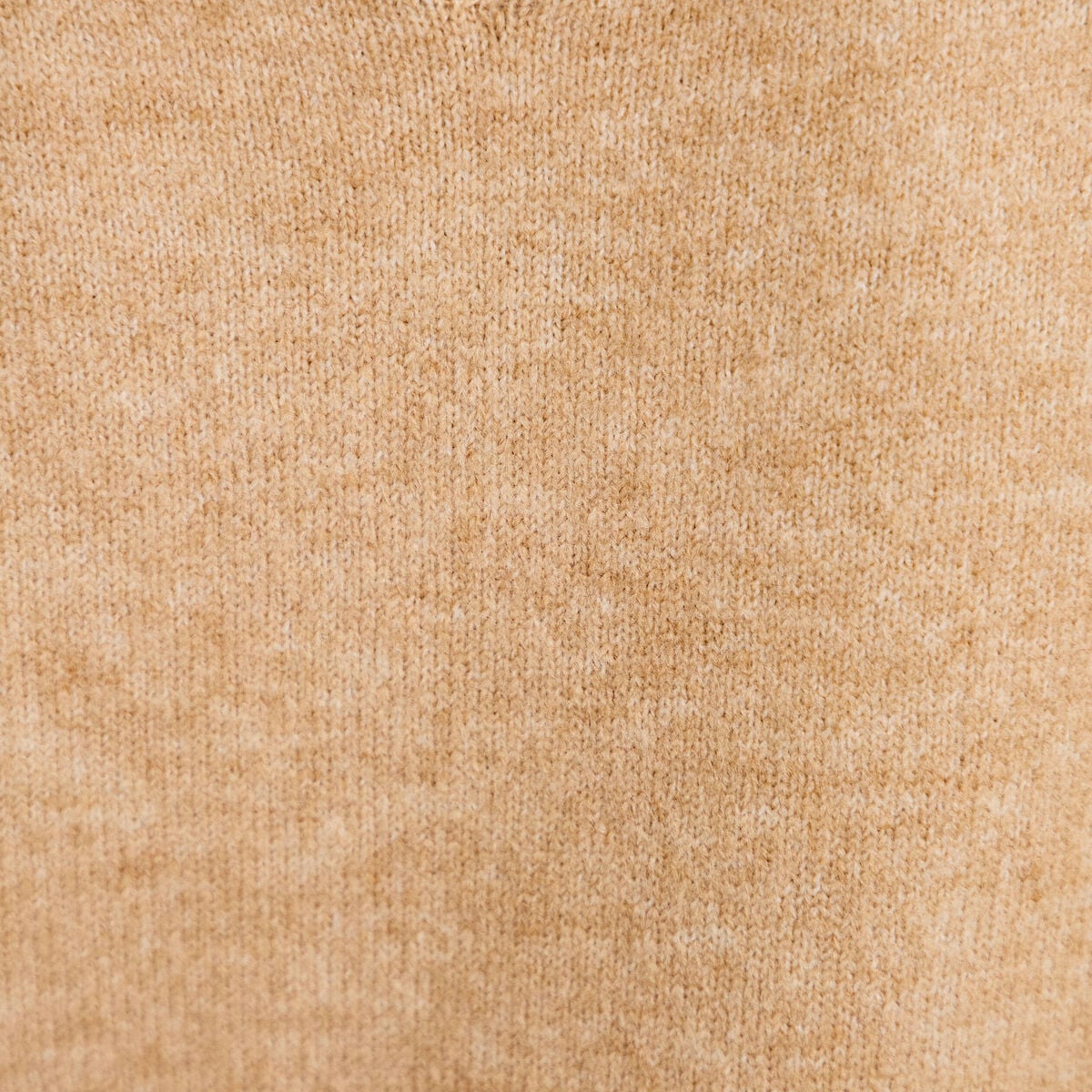 Pull fin 2-en-1 manches longues beige femme