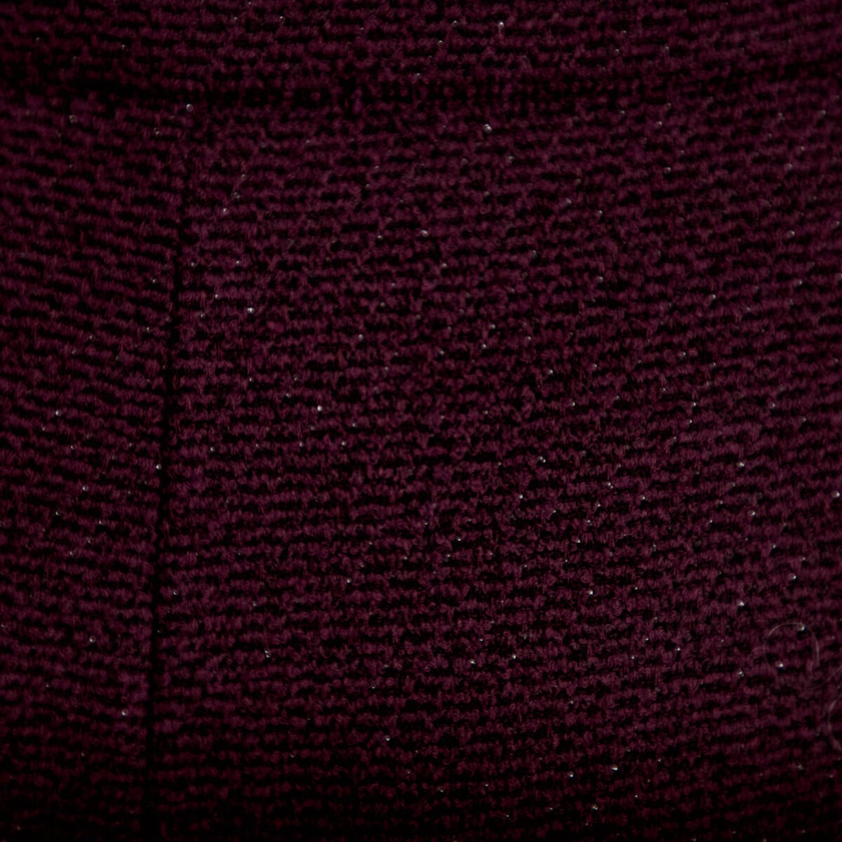Pantalon bootcut en tweed violet fonc&eacute; femme