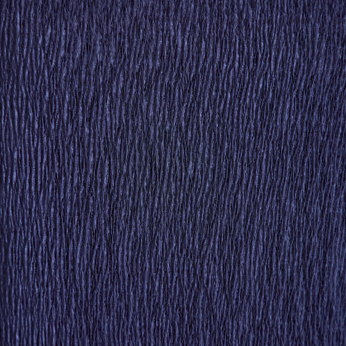 Blouse sans manches pliss&eacute;e bleu marine femme