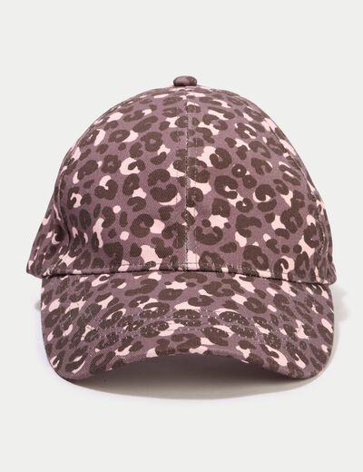 Casquette violet femme