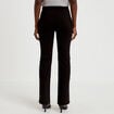 Pantalon taille haute noir femme