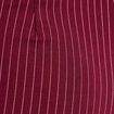 Pantalon large taille haute rouge femme