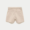Short beige femme