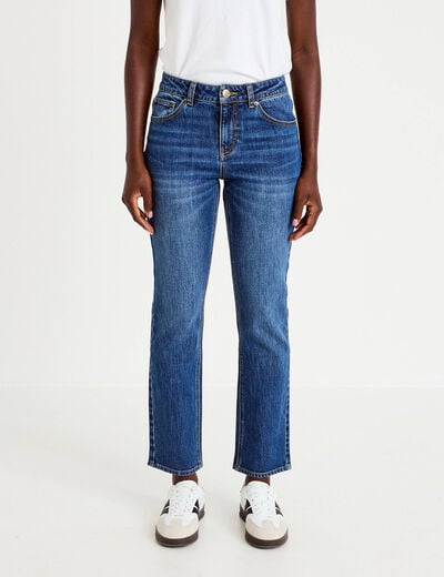 Jean taille standard denim stone femme