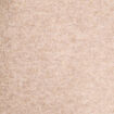 Pull col roul&eacute; manches longues beige femme