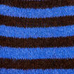 Pull ample col rond manches longues bleu electrique femme