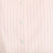 Gilet ajust&eacute; col v bretelles fines rose femme