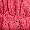 Blouse manches courtes rose framboise femme