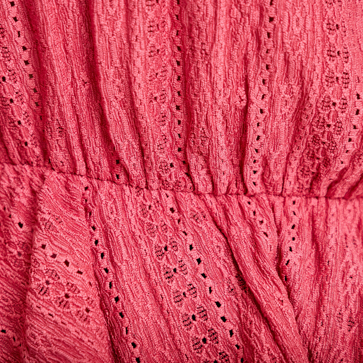 Blouse manches courtes rose framboise femme