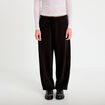 Jogging coupe jegging taille standard noir femme