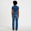 Combinaison pantalon en jean denim double stone femme