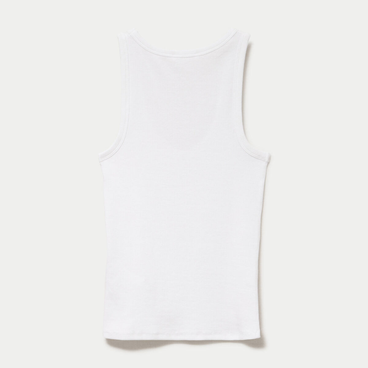 D&eacute;bardeur c&ocirc;tel&eacute; ajust&eacute; col v blanc femme
