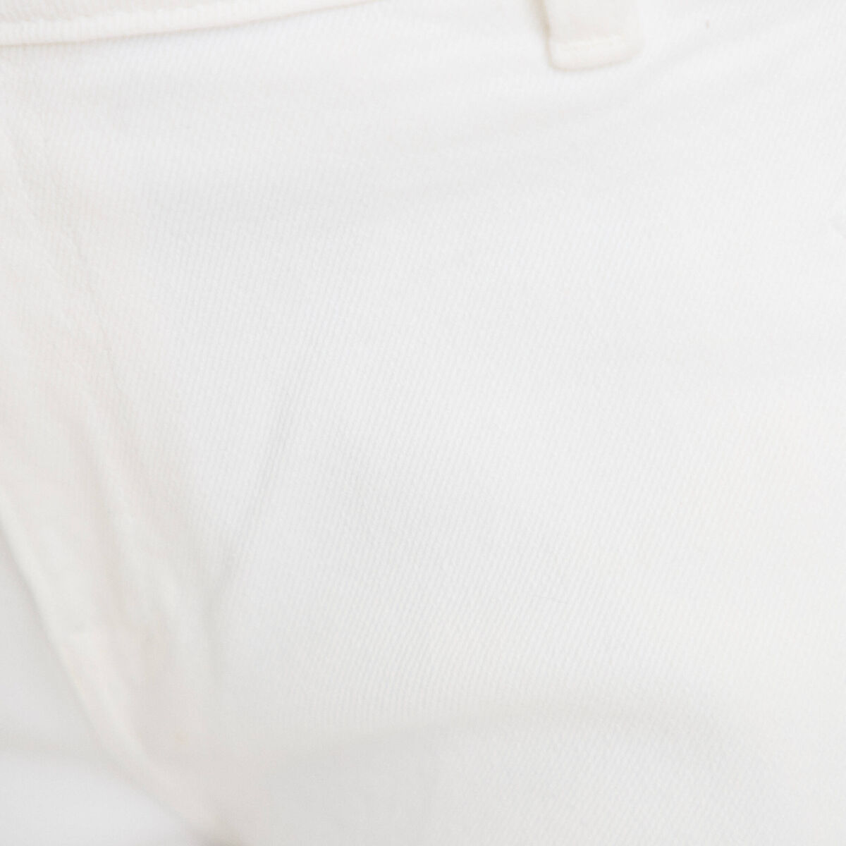 Jean wide leg cropped taille haute denim blanc femme