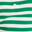 T-shirt c&ocirc;tel&eacute; col polo vert femme