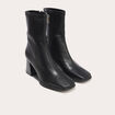 Bottines &agrave; talon noir femme