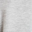Pull manches longues gris clair femme