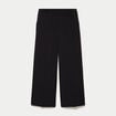 Pantalon bootcut &agrave; strass noir femme
