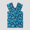 Blouse bretelles larges noir femme