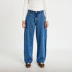Jean avec broderie bleu femme
