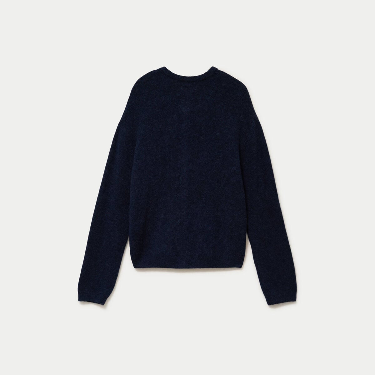 Gilet manches longues bleu marine femme