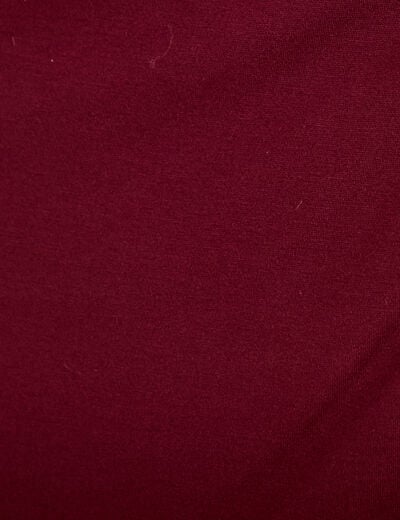 Jupe-short trap&egrave;ze en maille bordeaux femme