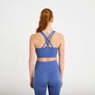 Brassi&egrave;re de sport fines bretelles bleu fonc&eacute; femme