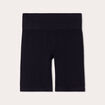 Short cycliste sans couture noir femme