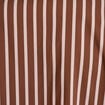 Chemise oversize manches longues marron femme