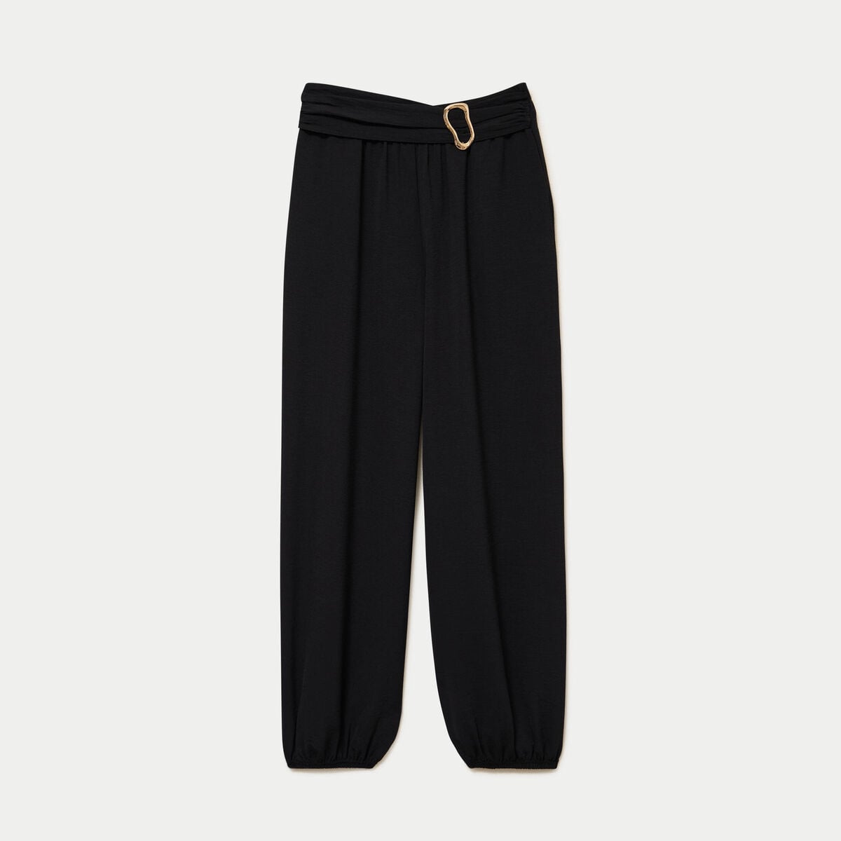 Pantalon bootcut taille standard noir femme