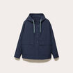 Parka 3-en-1 bleu marine femme