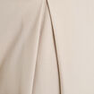 Pantalon large avec ceinture beige femme