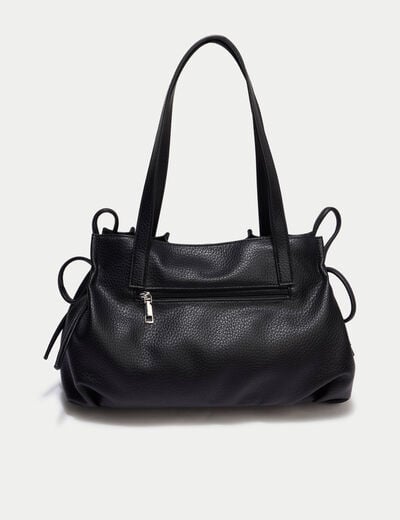 Sac port&eacute; &eacute;paule noir femme