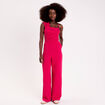 Combinaison pantalon rouge clair femme