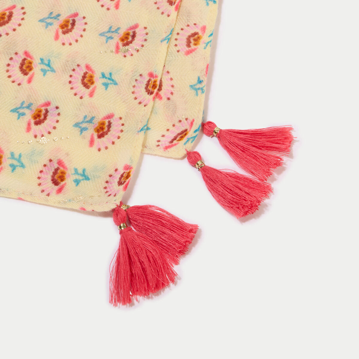 Foulard jaune femme