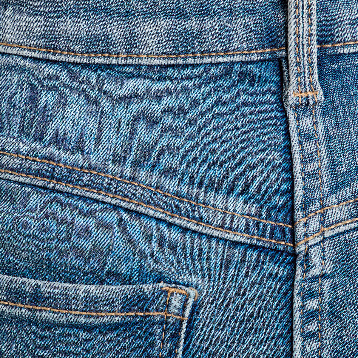 Jean skinny push-up taille standard denim double stone femme