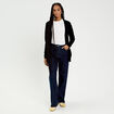 Gilet manches longues noir femme