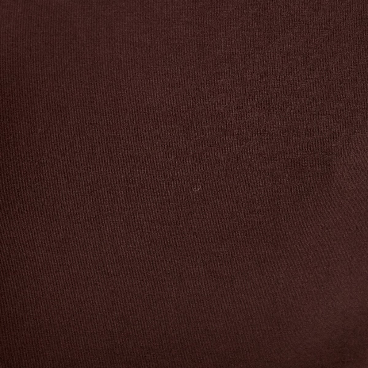 T-shirt uni &agrave; manches longues marron fonc&eacute; femme