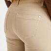 Pantacourt taupe femme