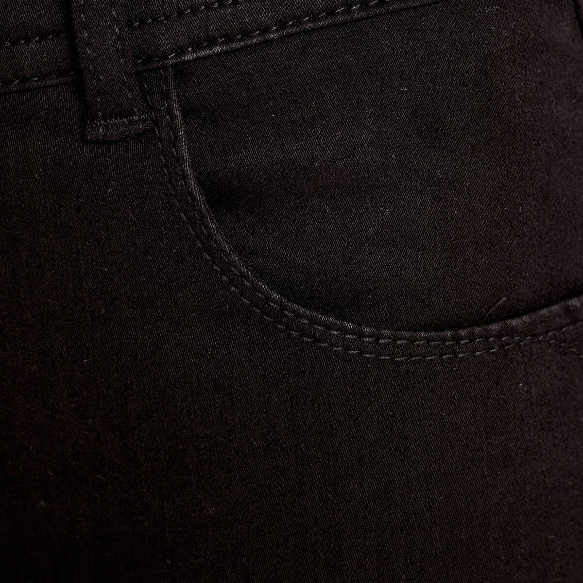Jeans slim push-up denim noir femme