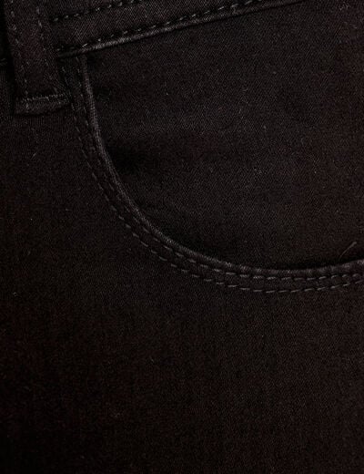 Jeans slim push-up denim noir femme