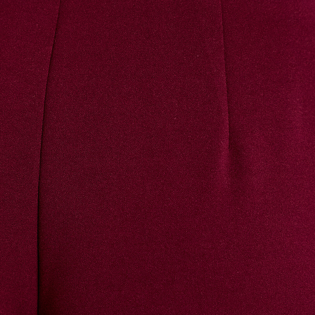 Pantalon bootcut taille standard bordeaux femme