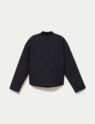 Veste ample manches longues noir femme