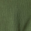Robe longue &eacute;vas&eacute;e manches courtes vert kaki femme