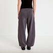 Jegging taille basse gris fonc&eacute; femme