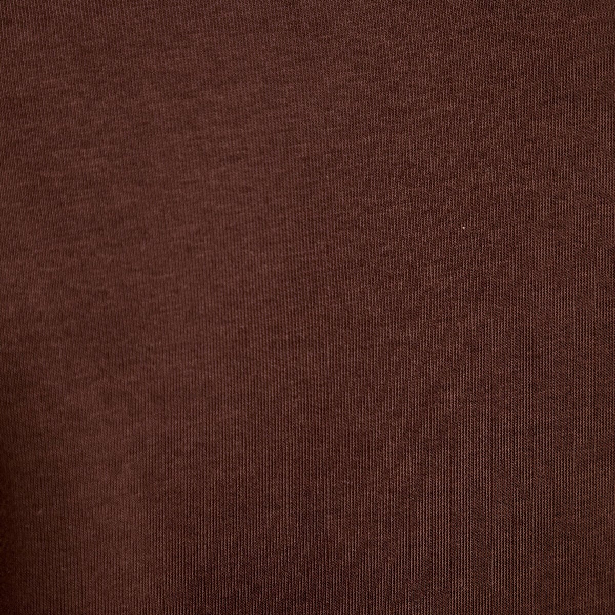 Sweat col rond manches longues marron fonc&eacute; femme