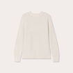 Pull manches longues ecru femme