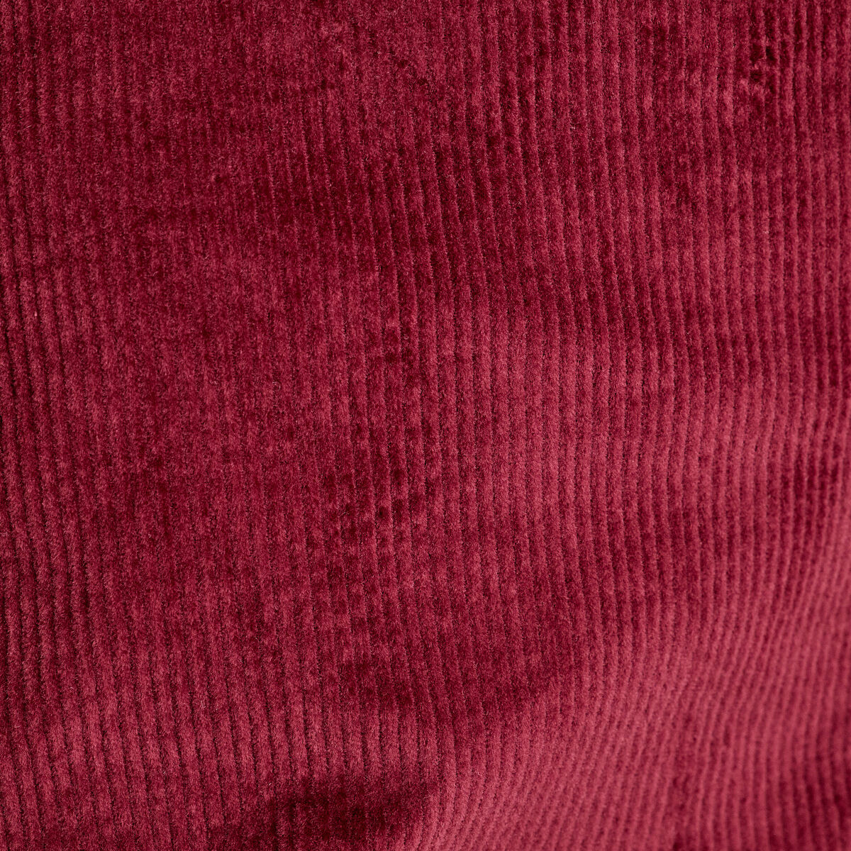 Jupe-short en velours bordeaux femme